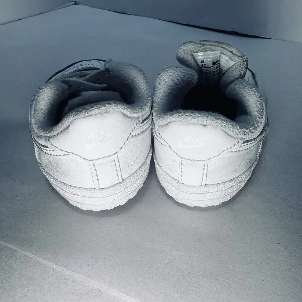Nike Air Force 1 Triple White Baby Size 4c Sneakers Tennis Shoes